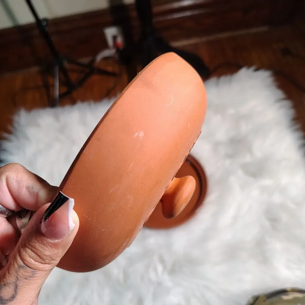 Boston Warehouse Terra Cotta Original Garlic Baker 7